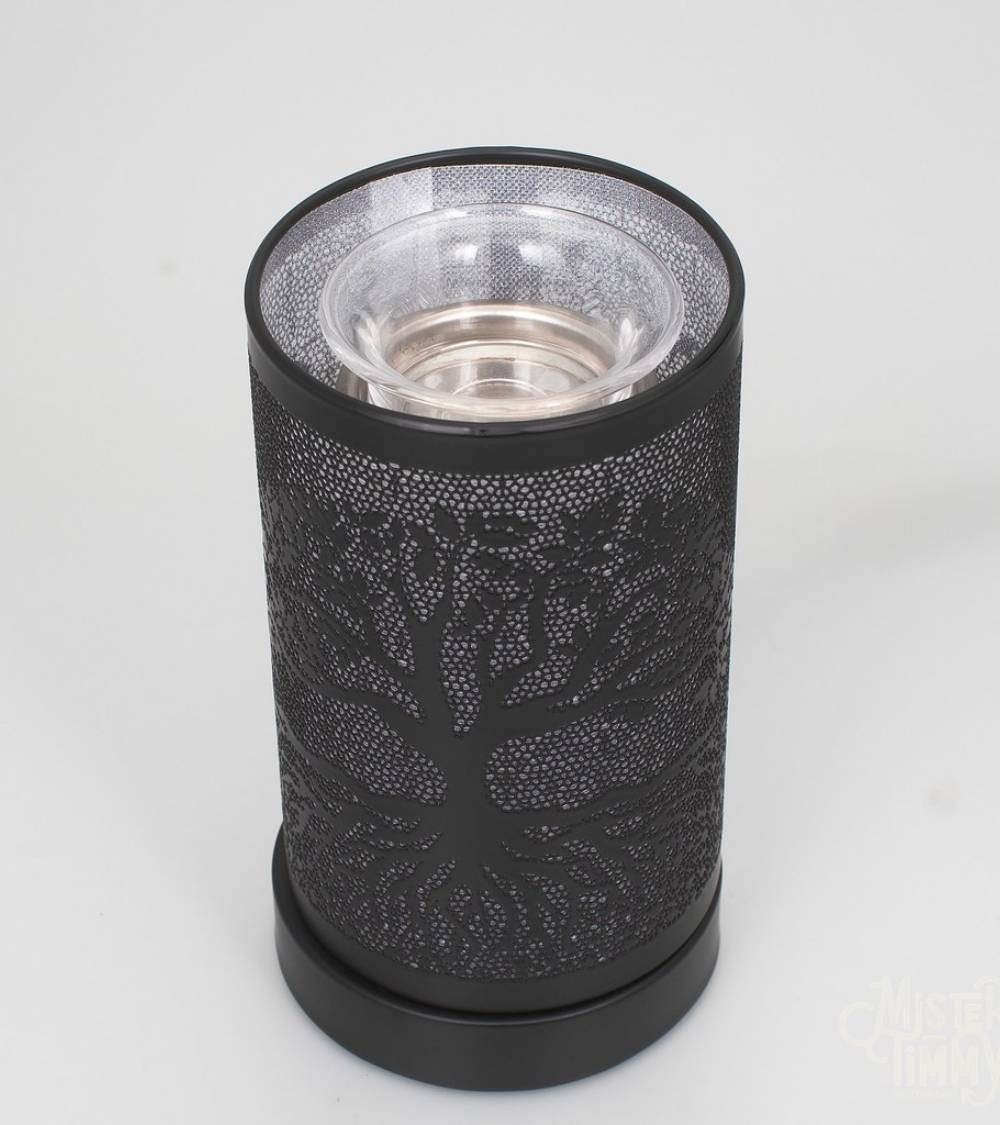 Lampe diffuseur de parfum motif Arbre de vie, symbolique et bien-être.