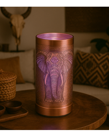 Lampe design Éléphant, diffusion délicate et style élégant.