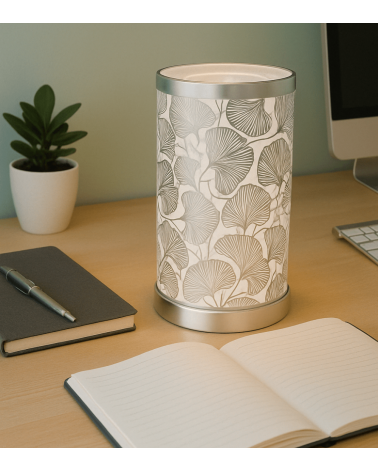 lampe diffuseur de parfum nénuphar nature chic luxe