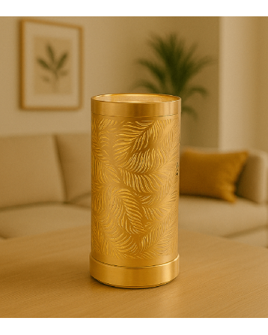 Lampe aromathérapie Feuilles, design élégant et ambiance nature.