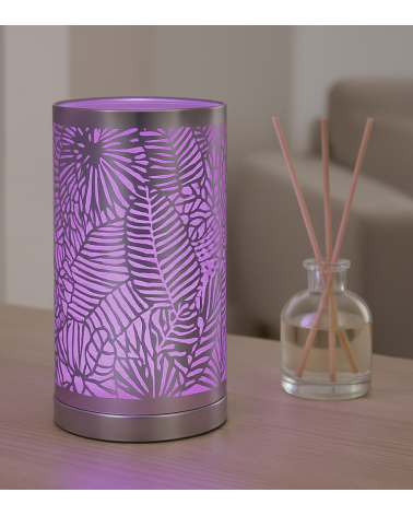 Lampe design Jungle, nature sauvage et diffusion parfumée.