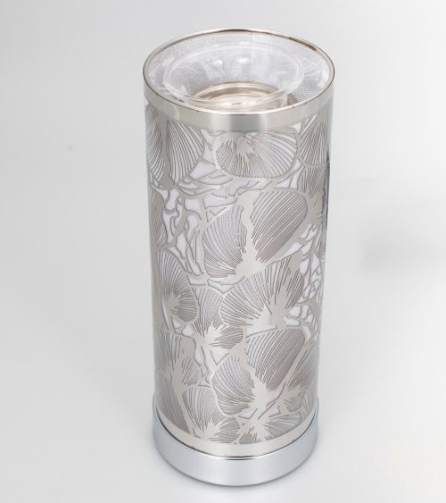 Lampe diffuseur de parfum motif Nénuphar, ambiance florale et relaxante.