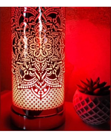 Lampe aromathérapie Mandala, esprit spirituel et senteur délicate.