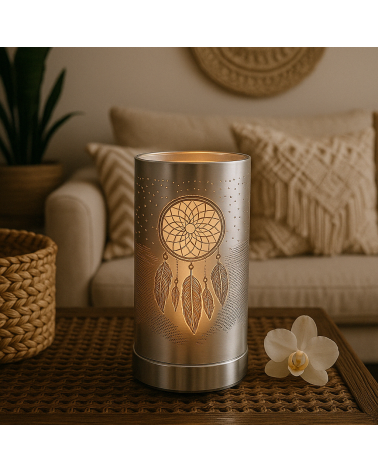 Lampe diffuseur de parfum LED – Design décoratif et ambiance parfumée – Compatible huiles, cires et extraits de Grasse