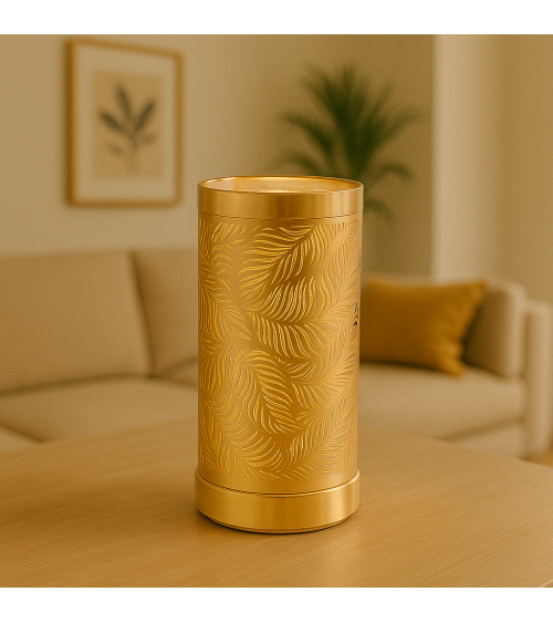 lampe diffuseur de parfum d'ambiance et de parfum artisanale de Grasse. 9 couleurs intégrées.