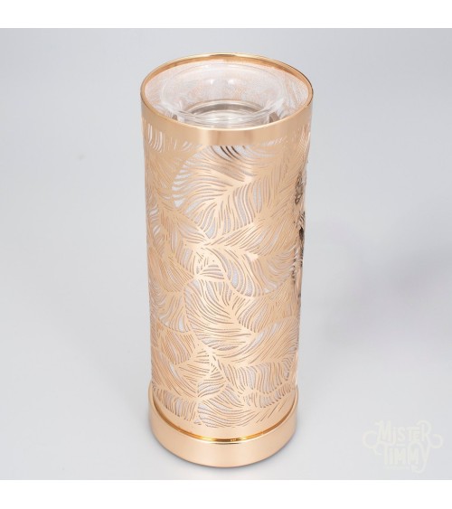 lampe diffuseur de parfum d'ambiance et de parfum artisanale de Grasse. 9 couleurs intégrées.