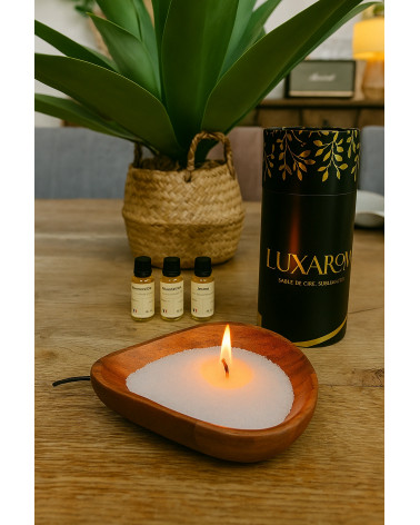 coffret sable de bougie et 3 parfums d'ambiance