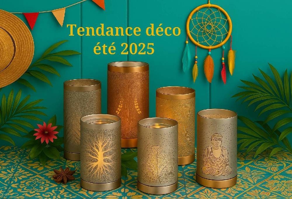 Déco été 2025 : 6 idées tendances avec une lampe diffuseur