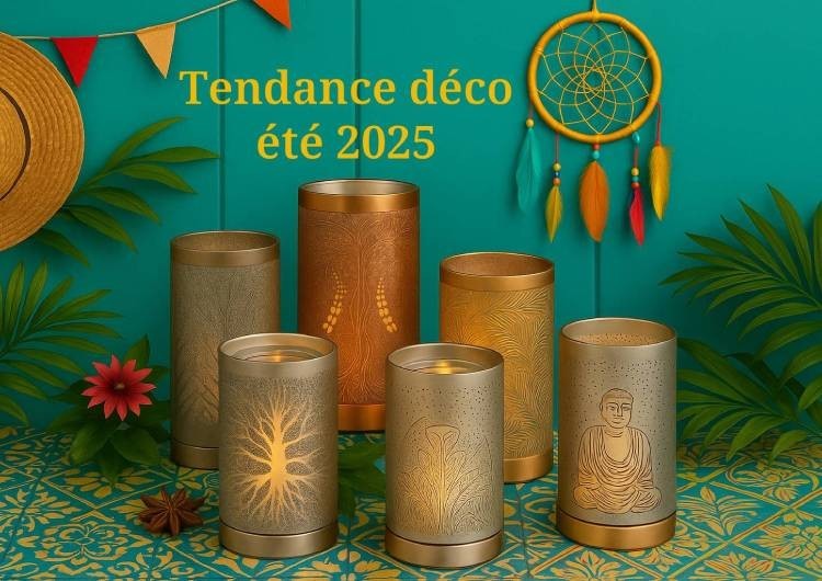 Déco été 2025 : 6 idées tendances avec une lampe diffuseur